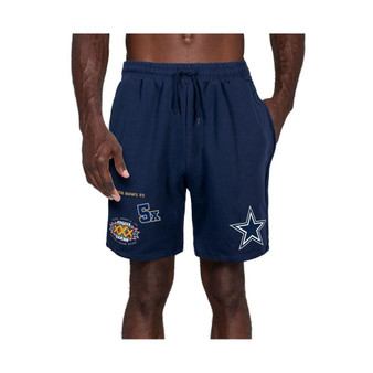 Men's Navy Dallas Cowboys Historic Championship Shorts