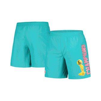 Men's Teal San Antonio Spurs 5x Champions Heritage Shorts