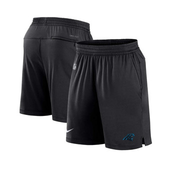 Men's Black Carolina Panthers Sideline Performance Shorts