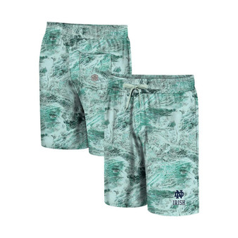 Men's Green Notre Dame Fighting Irish Realtree Aspect Ohana Swim Shorts