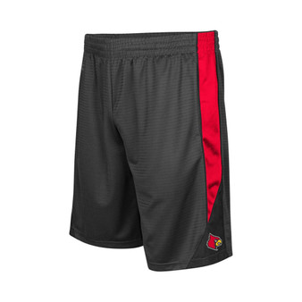 Men's Charcoal Louisville Cardinals Turnover Shorts
