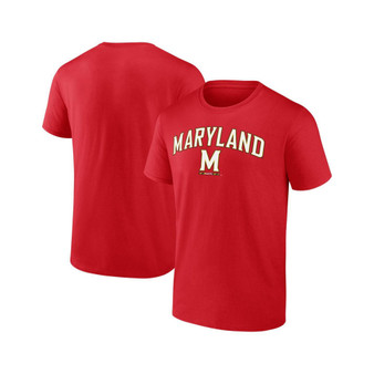 Men's Branded Red Maryland Terrapins Campus T-shirt