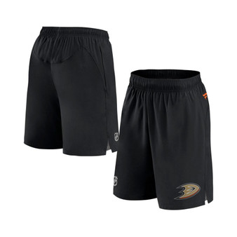 Men's Branded Black Anaheim Ducks Authentic Pro Rink Shorts