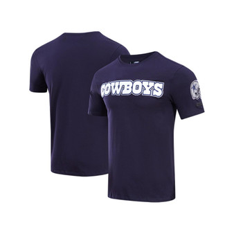 Men's Navy Dallas Cowboys Classic Chenille T-shirt