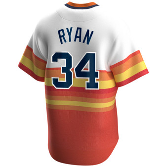 Men's Nolan Ryan Houston Astros Coop Player Replica Jersey