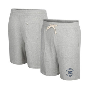 Men's Heather Gray Michigan Wolverines Love To Hear This Terry Shorts