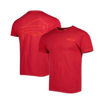 Men's Red Buffalo Bills Fast Track Tonal Highlight T-shirt