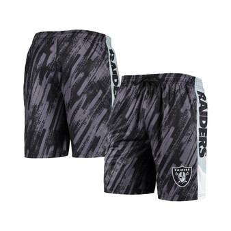 Men's Black Las Vegas Raiders Static Mesh Shorts