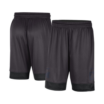 Men's Charcoal Michigan Wolverines Performance Fast Break Shorts