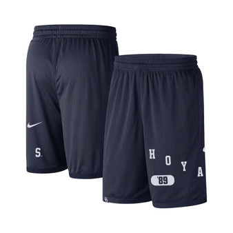 Men's Navy Georgetown Hoyas Wordmark Performance Shorts