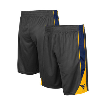 Men's Charcoal West Virginia Mountaineers Team Turnover Shorts