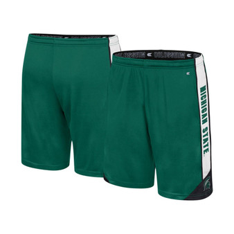 Men's Green Michigan State Spartans Haller Shorts
