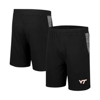 Men's Black Virginia Tech Hokies Wild Party Tri-Blend Shorts