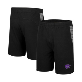 Men's Black Kansas State Wildcats Wild Party Shorts