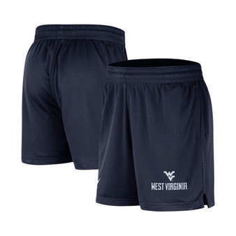 Men's Navy West Virginia Mountaineers Mesh Performance Shorts