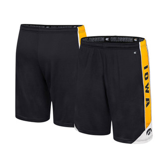 Men's Black Iowa Hawkeyes Haller Shorts