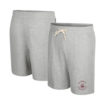 Men's Heather Gray Montana Grizzlies Love To Hear This Terry Shorts