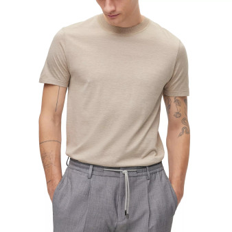 Men's Fine-Stripe Slim-Fit T-shirt