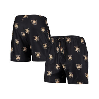 Men's Black Army Black Knights Flagship Allover Print Jam Shorts