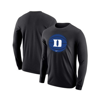 Men's Black Duke Blue Devils Basketball Long Sleeve T-shirt