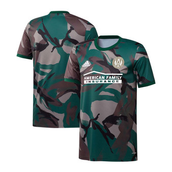 Men's Camo Atlanta United FC 2021 Pre-Match Top