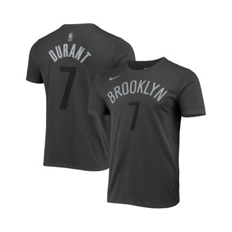 Men's Kevin Durant Gray Brooklyn Nets Icon Performance T-shirt