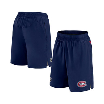 Men's Branded Navy Montreal Canadiens Authentic Pro Rink Shorts