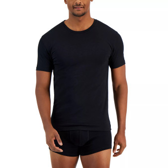 Men's 4-Pk. Slim-Fit Solid Cotton T-Shirts, Created for Macy's