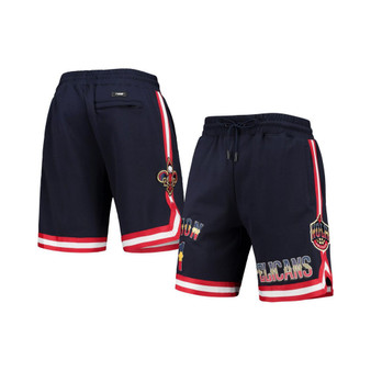 Men's Zion Williamson Navy New Orleans Pelicans Team Logo Player Shorts