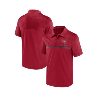 Men's Branded Red Tampa Bay Buccaneers Primary Polo Shirt