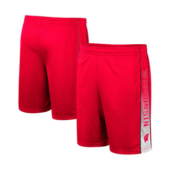 Men's Red Wisconsin Badgers Lazarus Shorts