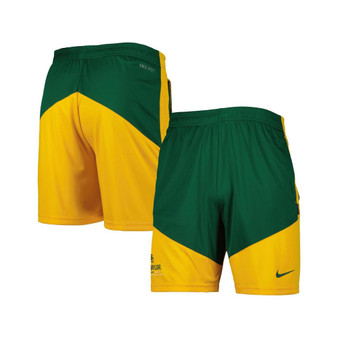 Men's Green, Gold Baylor Bears Performance Player Shorts
