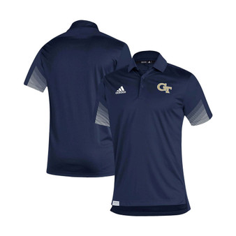 Men's Navy Georgia Tech Yellow Jackets 2021 Sideline Primeblue Polo Shirt