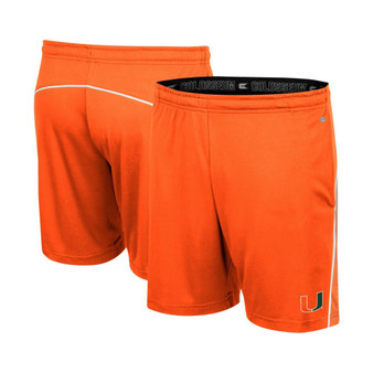 Men's Orange Miami Hurricanes Laws of Physics Shorts