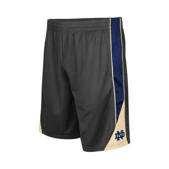 Men's Charcoal Notre Dame Fighting Irish Turnover Shorts