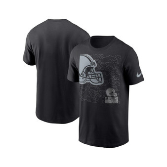 Men's Black Cleveland Browns RFLCTV T-shirt