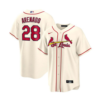 Men's Nolan Arenado Cream St. Louis Cardinals Alternate Official Replica Player Jersey
