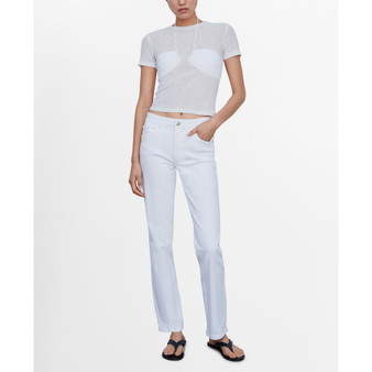 Women's Medium-Comfort Straight Jeans