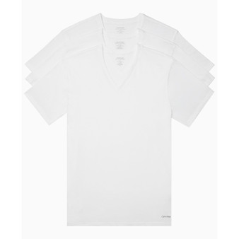 Men's Big Cotton Classics V Neck 3 Pack