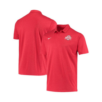 Men's Scarlet Ohio State Buckeyes College Performance Polo Shirt