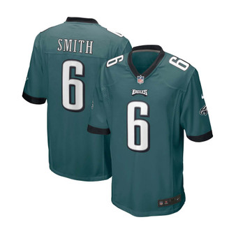 Men's DeVonta Smith Midnight Green Philadelphia Eagles 2021 NFL Draft First Round Pick Game Jersey