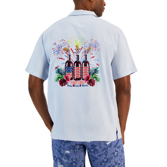 Men's "Stars, Stripes and Wine" Graphic Shirt