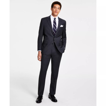 Men's Classic-Fit Stretch Suit Separates