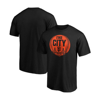 Men's Black San Francisco Giants City Ball Hometown Collection T-shirt