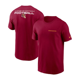 Men's Burgundy Washington Football Team Local Phrase T-shirt