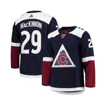 Men's Nathan MacKinnon Navy Colorado Avalanche Alternate Primegreen Authentic Pro Player Jersey
