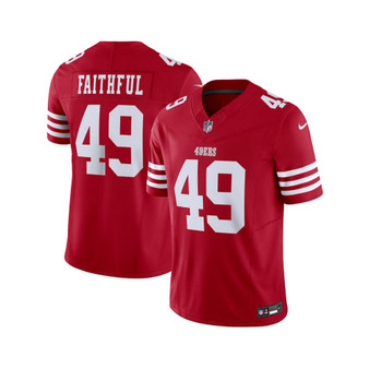 Men's The Faithful Scarlet San Francisco 49ers Vapor F.U.S.E. Limited Jersey