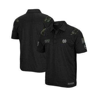 Men's Black Notre Dame Fighting Irish OHT Military-Inspired Appreciation Sierra Polo Shirt