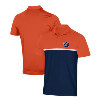 Men's Navy and Orange Auburn Tigers Game Day Polo Shirt
