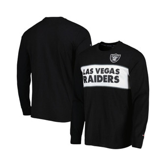 Men's Black Las Vegas Raiders Peter Team Long Sleeve T-shirt